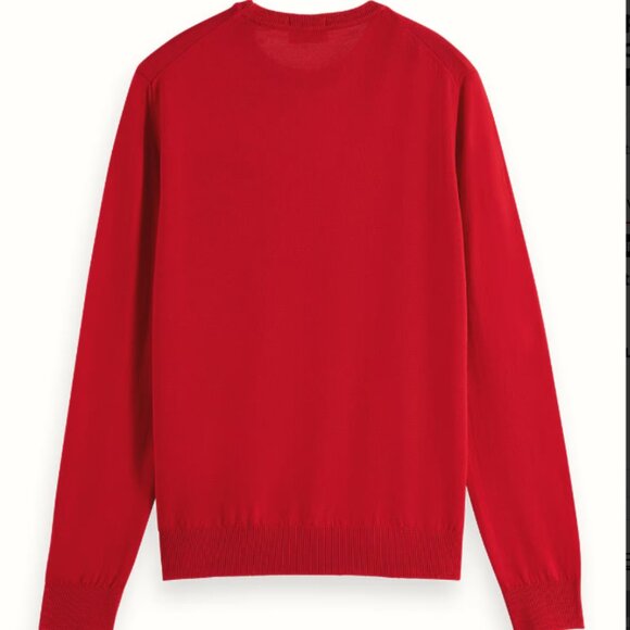 new SCOTCH & SODA 100% Merino Wool The Free Spirit Peace Bird Crew Neck Sweater - Picture 3 of 4